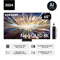 Televisor Samsung 65" Neo QLED 8K QN800D Tizen OS Smart TV - Nuevo 2024