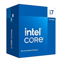 PROCESADOR INTEL CORE I7-14700F 2.10/5.40GHZ, 33 MB INTEL SMART CACHÉ, LGA1700, INCLUYE FAN COOLER