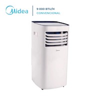 Aire Acondicionado Midea Portatil De 9,000 BTU/H Convencional Frío Solo