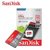 SANDISK ULTRA MICROSDHC 16GB CLASS10 U1 A1 98MB/S