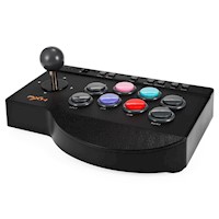 Joystick Arcade PXN-0082 Compatible con PC, PS3, PS4, XBOX ONE, SWITCH y TV BOX