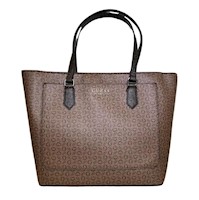Cartera Guess Hensley Tote Bag - Marron