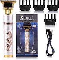 Afeitadora cortadora Profesional Portátil 2 en 1 Hombre Kemei Mod. KM-762 Genieka