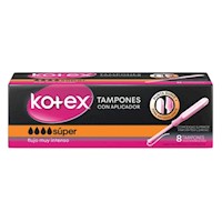 TAMPON KOTEX APLIC SUPER 8