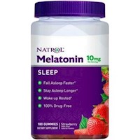 Melatonina en Gomitas Natrol 10 mg - 180 gomitas