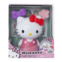 Muñeca Hello Kitty con accesorios intercambiables y stickers