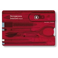 SwissCard Classic Victorinox Rojo