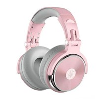 Audífono ONEODIO Pro 10 Pink Grey Wired Headphones