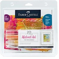 Mini Studio Arte Abstracto Faber Castell - 15 piezas