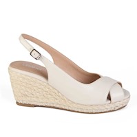 SANDALIA MUJER STHEF CASUAL OFF WHITE 8047