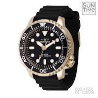 RELOJ ANALOGICO HOMBRE 47226 INVICTA NEGRO SPORT 1030268