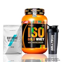 Iso Gold Whey 2.43lb Rich Chocolate+Creatina Myprotein 250gr