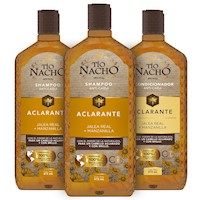 Pack Tío Nacho Aclarado 2 Shampoo + Acondicionador c/u 415ml