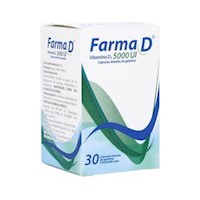 Farma D 5000 UI - Frasco  30UN