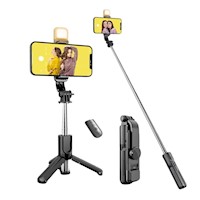 Palo Selfie Stick y Trípode 2 En 1 Bluetooth Celular 360° Verde