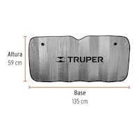 Parasol de 135 cm para Auto PSOL-135 TRUPER