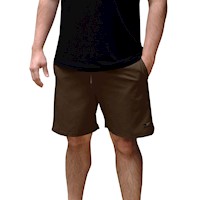 Short deportivo largo hombre Revati FT24-SH-M8 Marrón