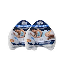 Almohadas Ergonómicas Viscoelástica Para Las Piernas Y Rodillas 2 Pack