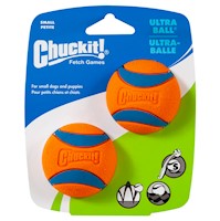 Chuckit! Juguete Ultra Ball 2-Pack Small