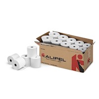 Papel Termico 20 Rollos 55 gr Contometro 80x80mm KALIPEL