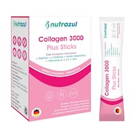 Nutrazul Collagen 3000 Plus Sticks - Caja x 20 sobres