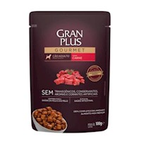 PATE GRAN PLUS GOURMET PERRO ADULTO -  CARNE