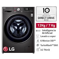 LAVASECA LG WD12BVC2S6C 12KG LAV/7KG SEC COLOR NEGRO ACER0