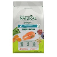 GUABI NATURAL GATO CASTRADO GRAIN FREE 7.5 KILOS - SALMON Y LENTEJA