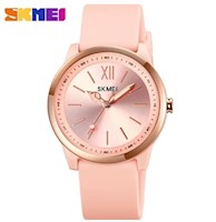 SKMEI 2008 reloj analógico con un diseño moderno y minimalista.