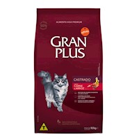 GRAN PLUS GATO CASTRADO SABOR CARNE Y ARROZ 10 KILOS