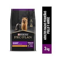 Pro Plan Exigent Small Breed 3 Kg - Adulto Raza Pequeña Paladar Exigente