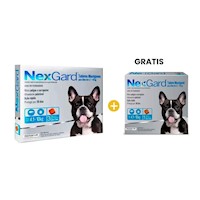 Nexgard Perros 4.1 Kg a 10 Kg x 3 + GRATIS 1 TAB
