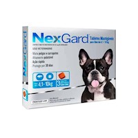 Nexgard 28.3 mg Perros (4.1 Kg a 10 Kg) x 3 Tabletas