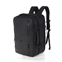 Mochila viajera Kuzler Premium 15.6" DIDRIK-101 Negro