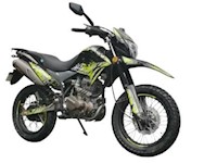 MOTO RONCO X-PLORER 150V NEGRO/VERDE