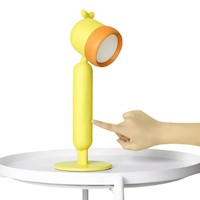 Lámpara Para Niños Recargable Táctil De Escritorio Amarillo