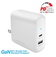 CARGADOR NAZTECH SPEEDMAX 68W PD GaN WALL CHARGER