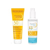 Duo Bioderma Photoderm Lait Ultra SPF50+ 200ml + Photoderm Pediatrics Spray SPF50+ 200ml