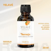 ACEITE ESENCIAL NARANJA 30ML YELAVÉ