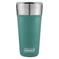 VASO DE ACERO INOXIDABLE COLEMAN-BREW-TURQUESA 532ml