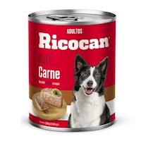 PATE RICOCAN ADULTO CARNE 330 GRAMOS