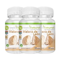 PACK 3 MELENA DE LEÓN HEALTHNATURAL 1500MG