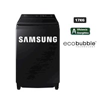 Lavadora Samsung 17KG Smart EcoBubble  WA17CG6441BVPE Negra