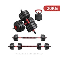 MANCUERNAS CONVERTIBLES 20KG