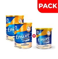 Pack Ensure Advance Vainilla - Lata 850 G