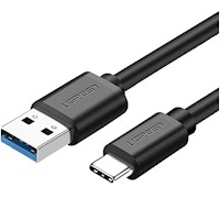 Cable Ugreen USB-C 2m 5Gbps QC 3.0 Transferencia y Carga US184 - 20884