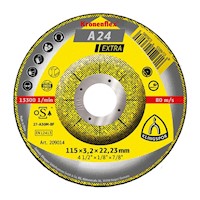 Disco Corte Metal 4.1/2 " x 7/8 " x 1/8 "  A24 Extra Klingspor