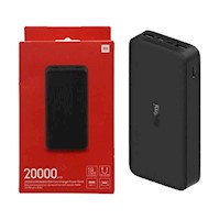 Power Bank Xiaomi 20000mha 18W Carga Rápida Negro