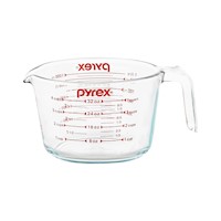 PYREX - Taza medidora de 4 tazas o 1000 ml