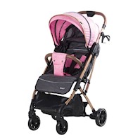 Coche de Paseo Maleta Ebaby SUNNY GOLD Rosado